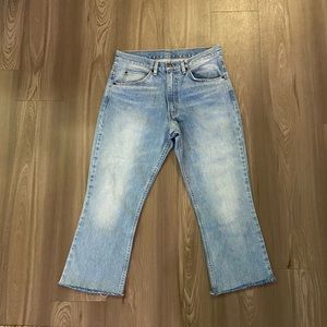 Levi’s 517 cropped high rise jeans sz 30